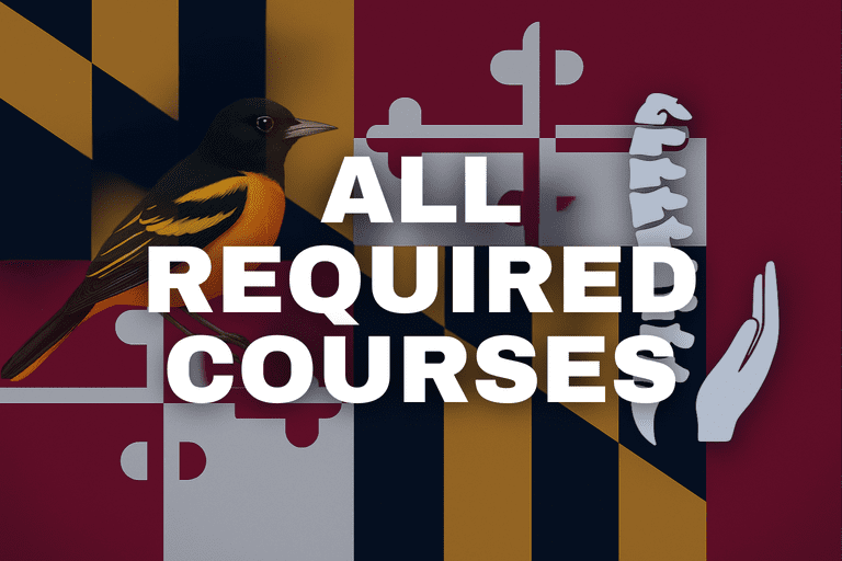 Maryland All Required Courses Bundle