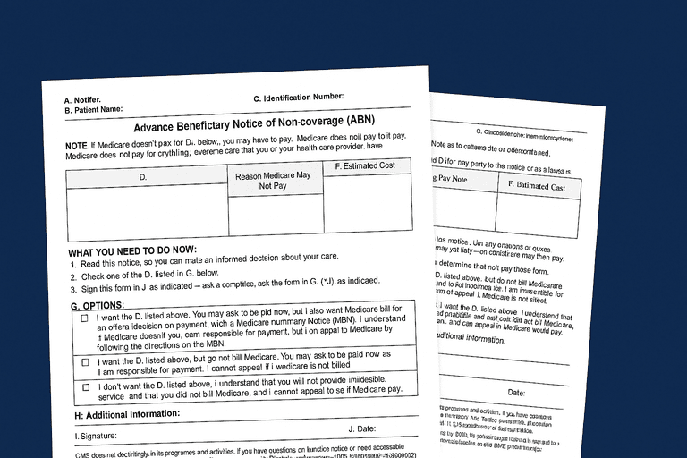 The Medicare ABN Form and Medically Necessary vs Wellness Care